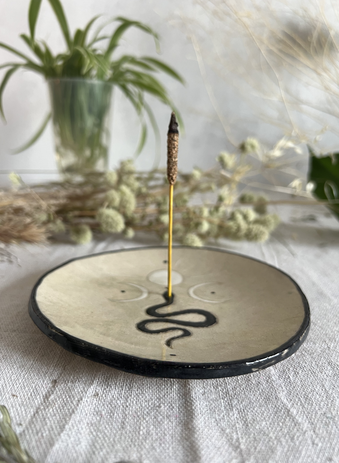 PLATO INCENSARIO SERENE