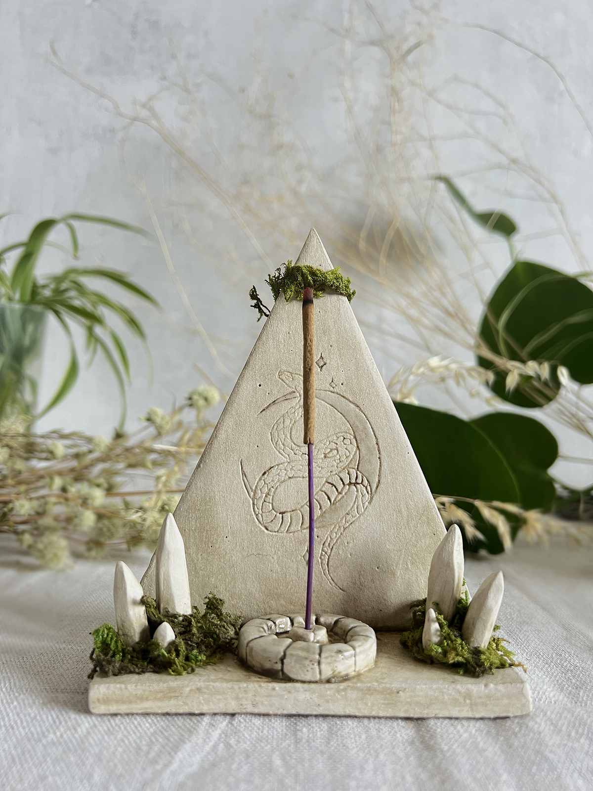 ALTAR INCENSARIO QUEMADOR MOONHE