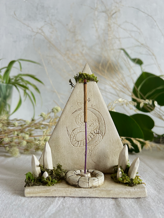 ALTAR INCENSARIO QUEMADOR MOONHE