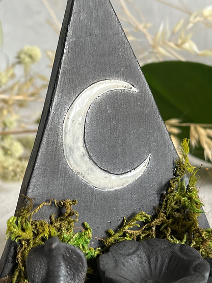 ALTAR INCENSARIO QUEMADOR COBRA NEGRA